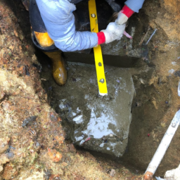 Construction d'un Mur de Soutènement en Blocs de Béton pour un Terrain en Pente Port-de-Bouc